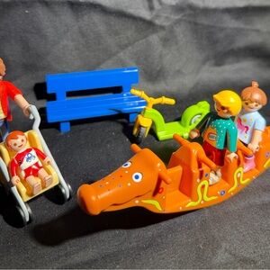 Orange Dragon Adventure Set with Figures